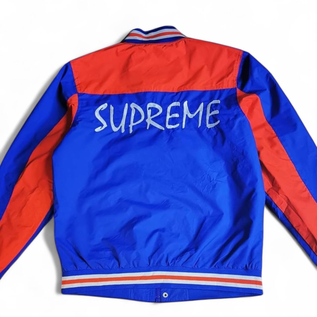 Champion per Supreme Warm Up Jacket Giacca Vintage Collaborazione USA Uomo/Donna (M)