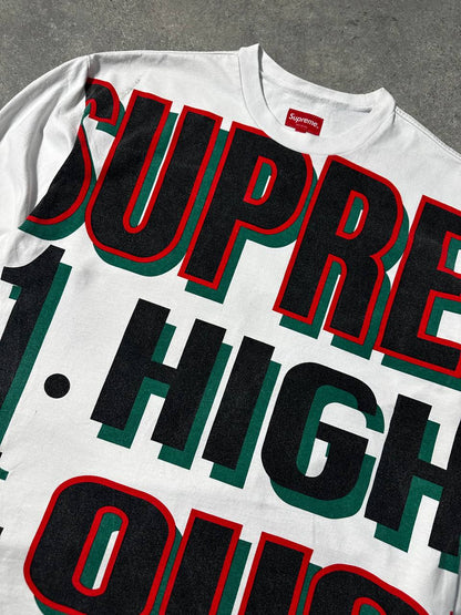 Supreme Longsleeve Big Logo USA Uomo/Donna (M)