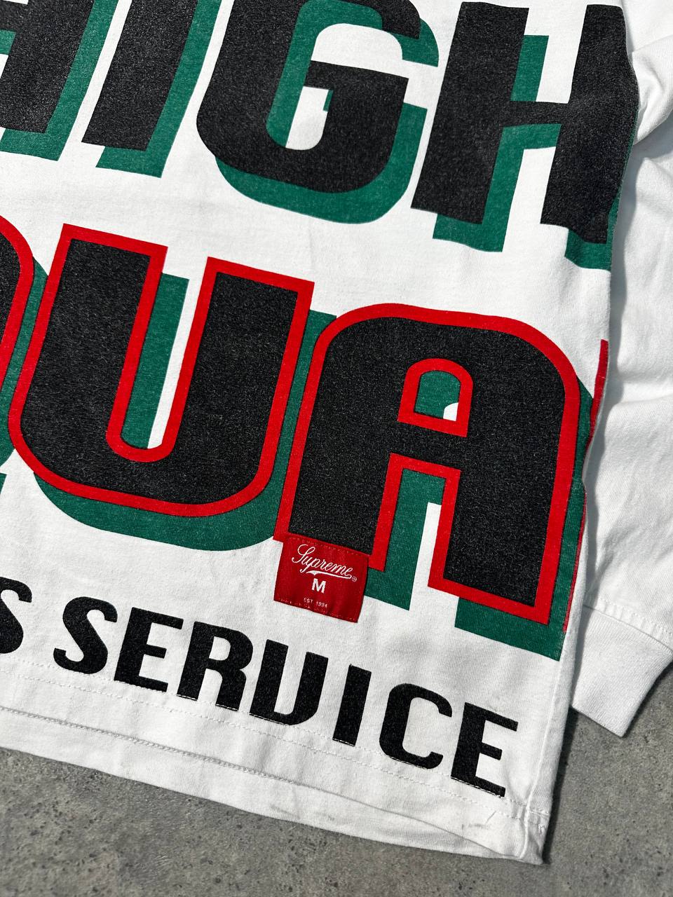 Supreme Longsleeve Big Logo USA Uomo/Donna (M)