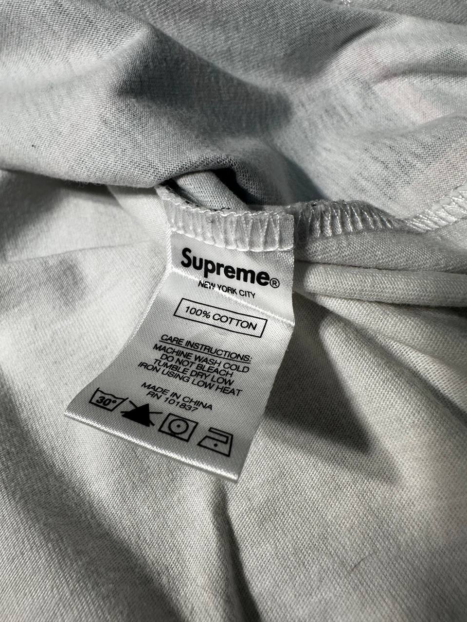 Supreme Longsleeve Big Logo USA Uomo/Donna (M)