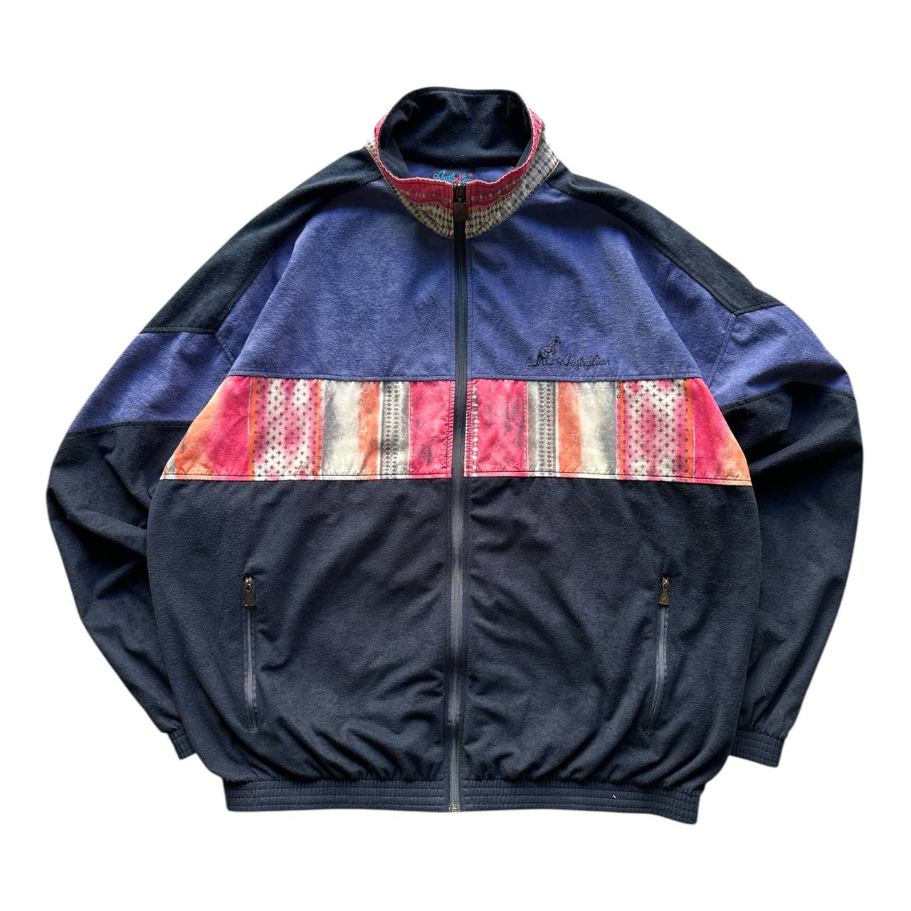 Australian Track-Top Vintage Logo Cucito Uomo (XL)