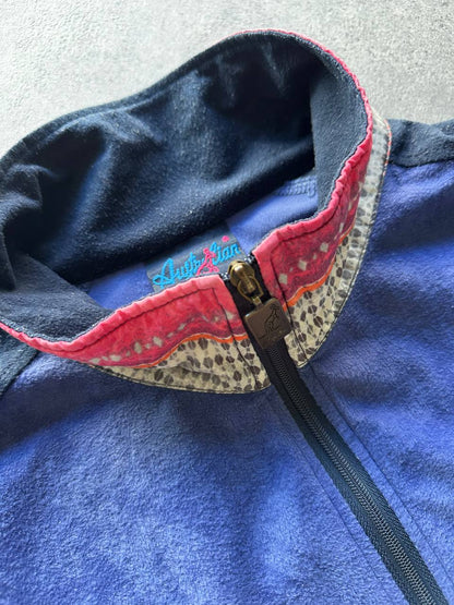 Australian Track-Top Vintage Logo Cucito Uomo (XL)