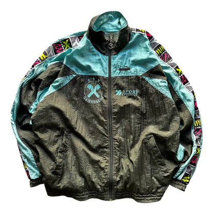 Diadora Track-Top Vintage Logo Cucito Uomo/Donna (L)