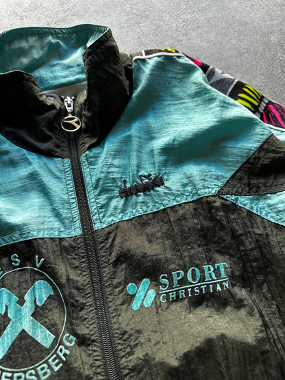 Diadora Track-Top Vintage Logo Cucito Uomo/Donna (L)