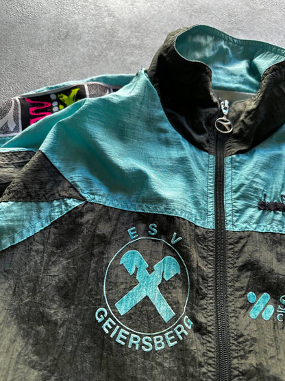 Diadora Track-Top Vintage Logo Cucito Uomo/Donna (L)