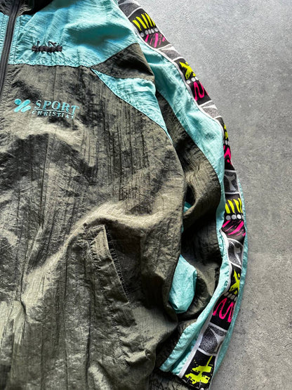 Diadora Track-Top Vintage Logo Cucito Uomo/Donna (L)