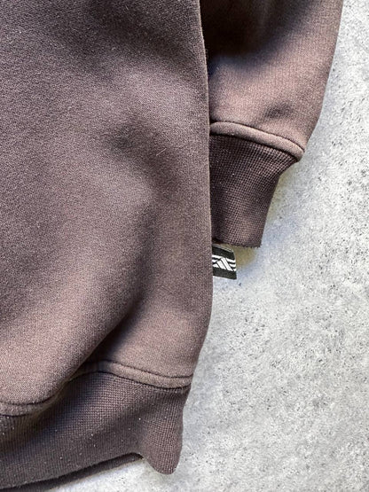 Adidas Felpa Girocollo Logo Ricamato Uomo (M)
