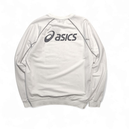 Asics Felpa Girocollo Big Logo Vintage Uomo (M)