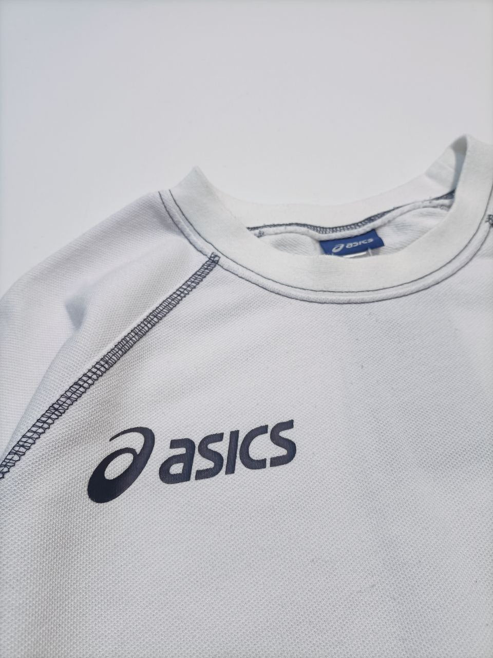 Asics Felpa Girocollo Big Logo Vintage Uomo (M)