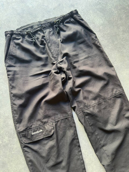 Reebok Track Pant Pantalone Tuta con Tasca e Logo Cucito Uomo (M/L)
