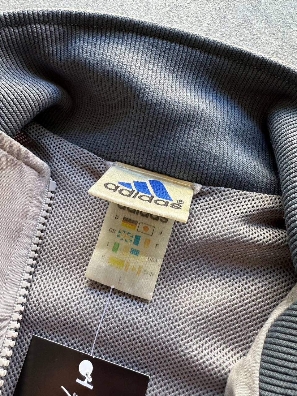 Adidas Track Top Vintage Big Logo Giacca Tuta Uomo (L)