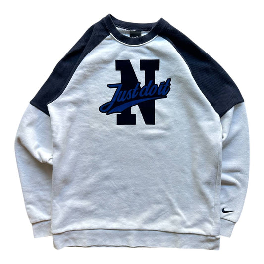 Nike Just Do It Sweatshirt Big Logo Uomo (XL Boy)