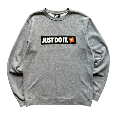 Nike Just Do It Felpa Girocollo Sweatshirt Big Logo Uomo (M)