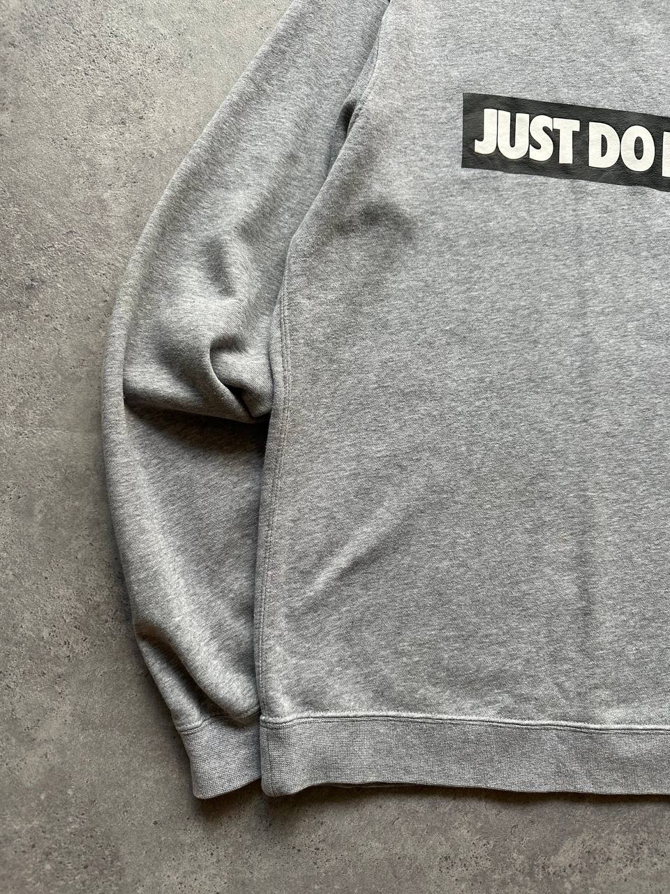 Nike Just Do It Felpa Girocollo Sweatshirt Big Logo Uomo (M)