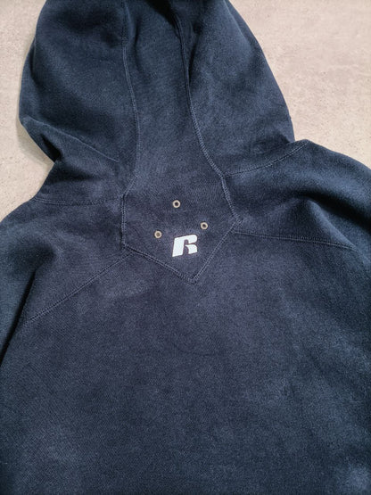 Russel Athletic Felpa USA Big Logo Hoodie Uomo/Donna (S/M)