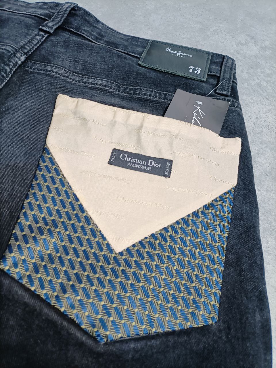 Only For Visionary People Custom Jeans Pepe Jeans London con Christian Dior Uomo (48 IT)