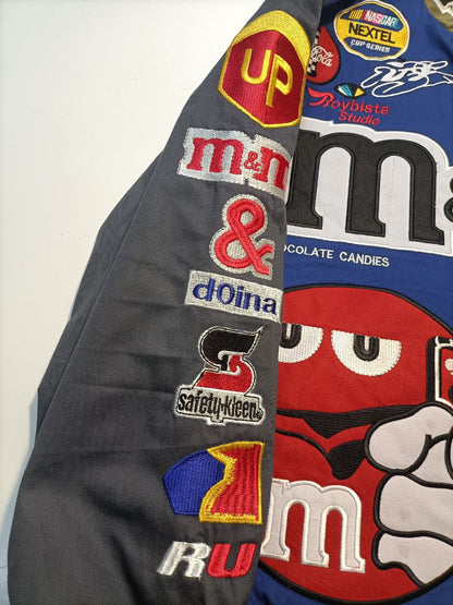 Racing Jacket Rework M&M's Nascar Jh Design Uomo/Donna ( M )