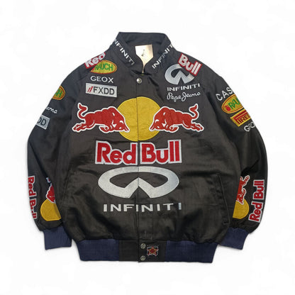 Racing Jacket Rework RedBull Nascar Jh Design Uomo/Donna ( XL )