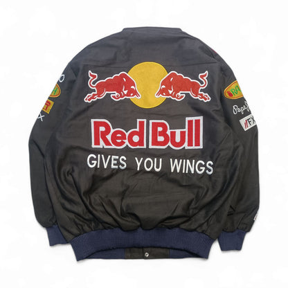 Racing Jacket Rework RedBull Nascar Jh Design Uomo/Donna ( XL )