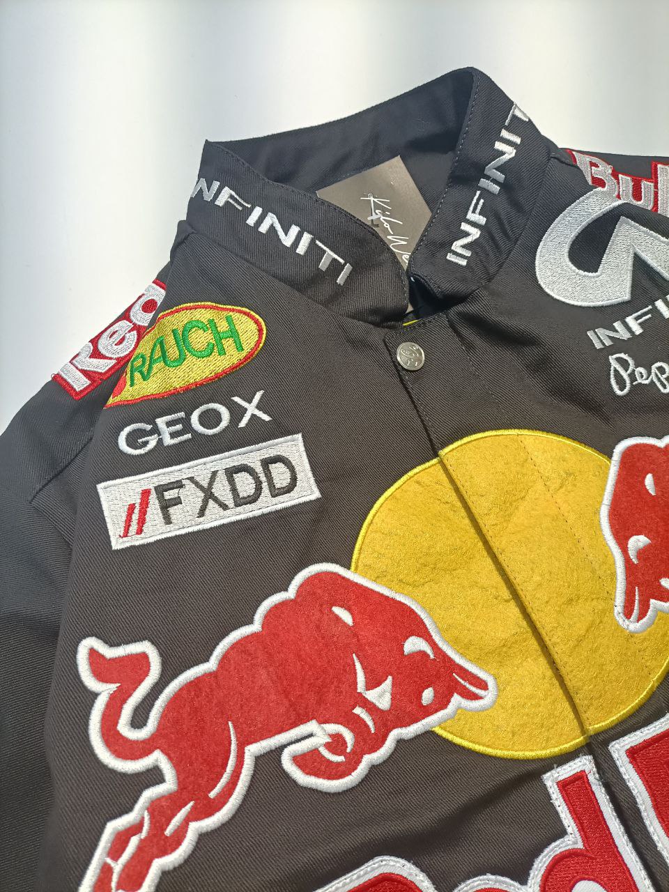 Racing Jacket Rework RedBull Nascar Jh Design Uomo/Donna ( XL )