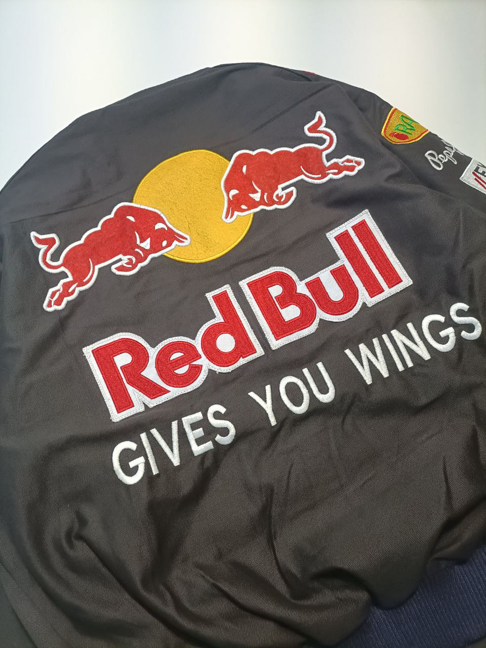 Racing Jacket Rework RedBull Nascar Jh Design Uomo/Donna ( XL )