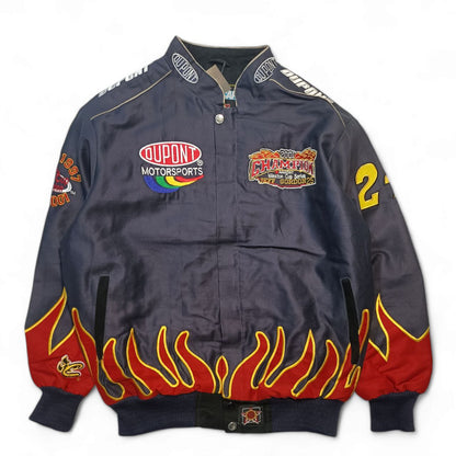 Racing Jacket Rework Dupont Nascar Jh Design USA Uomo/Donna ( XL )