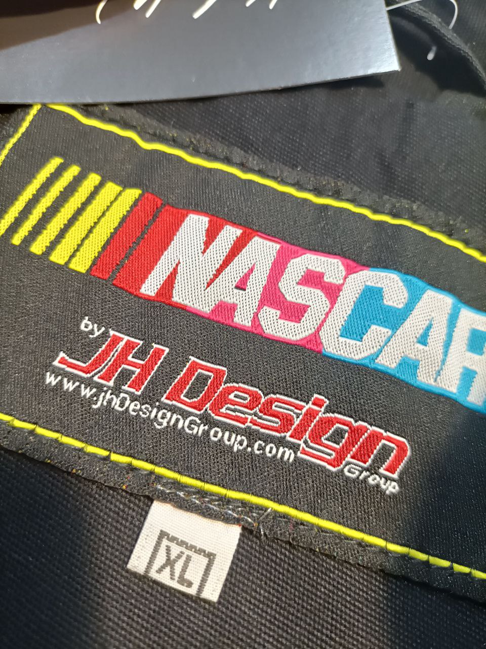 Racing Jacket Rework Dupont Nascar Jh Design USA Uomo/Donna ( XL )