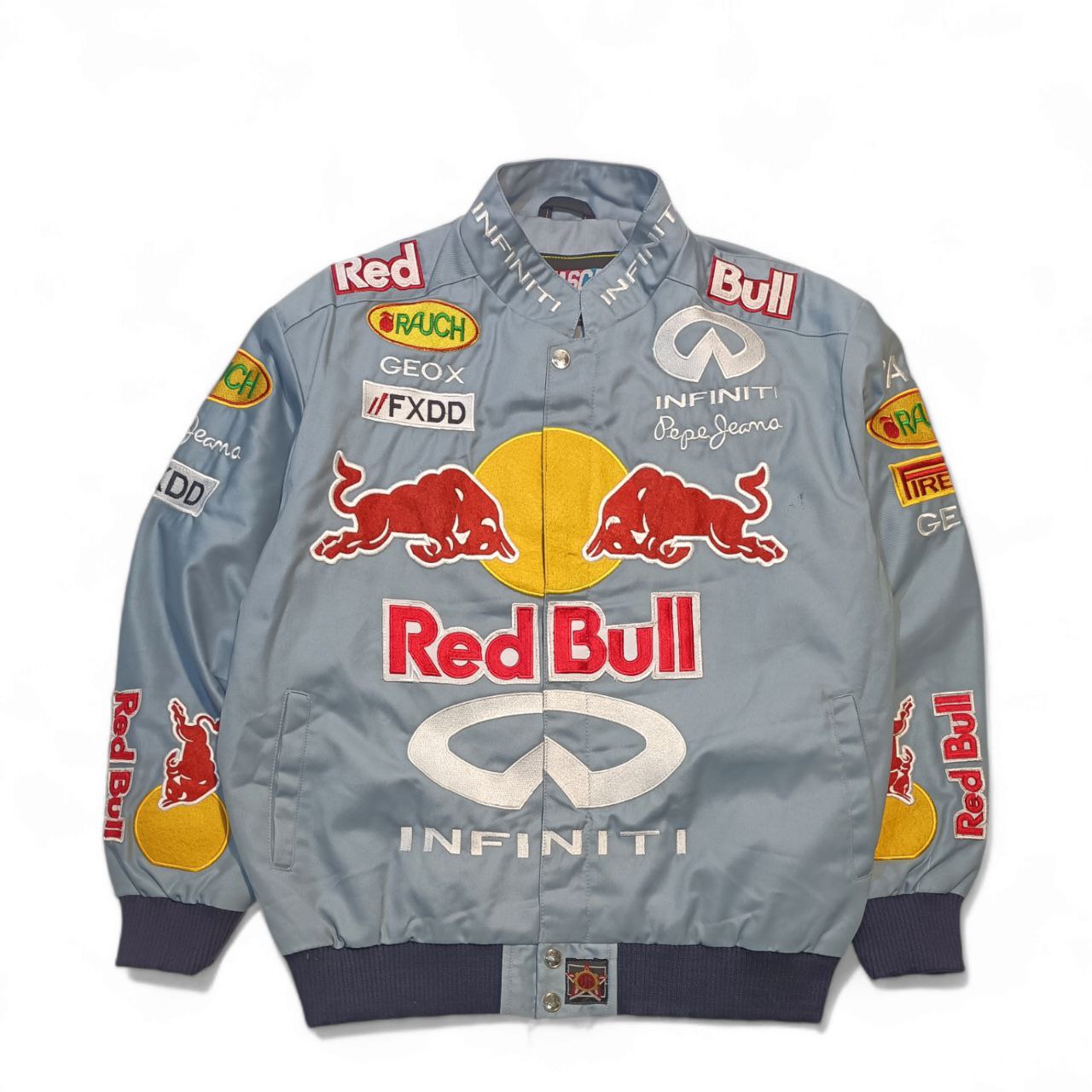 Racing Jacket Rework RedBull Nascar Jh Design Uomo/Donna ( XL )