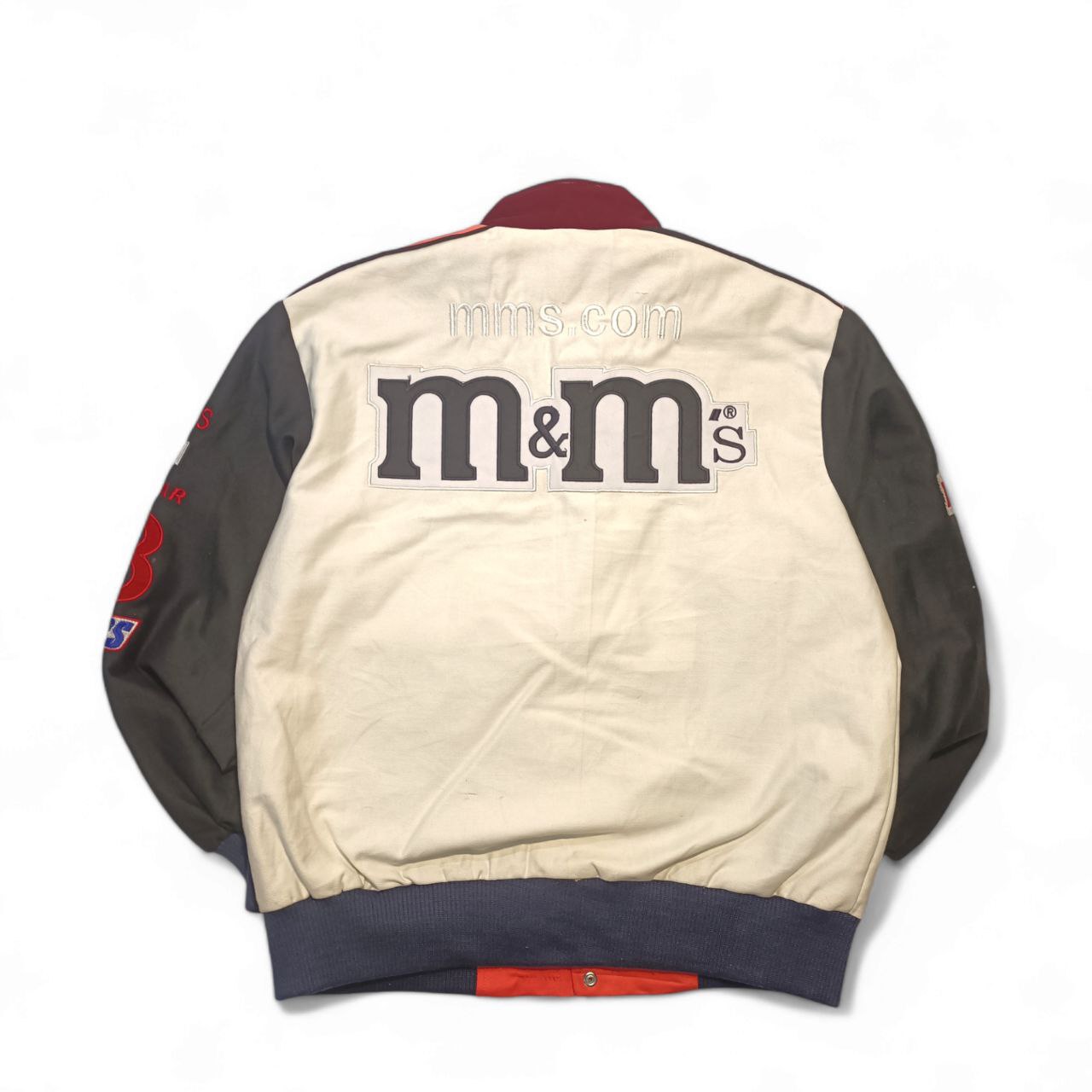 Racing Jacket Rework M&M's Nascar Jh Design Uomo/Donna ( L )