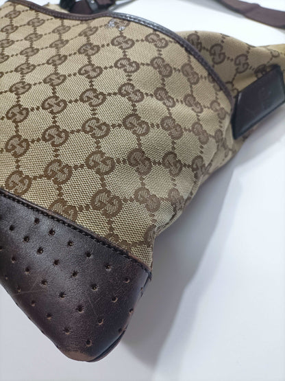Gucci Perforated Messenger - Borsa a Tracolla Vintage
