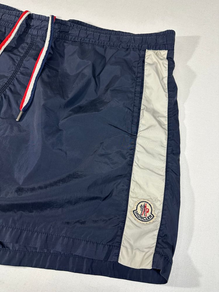 Moncler Costume Da Bagno Logo Cucito Vintage Uomo (XL)