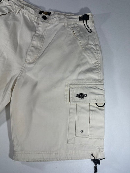 Lonsdale Pantaloncino Jeans con Tasconi e Logo Ricamato Vintage Uomo (L)
