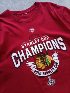 T-Shirt Hockey Stanley Cup 2010 USA Vintage Uomo (L)