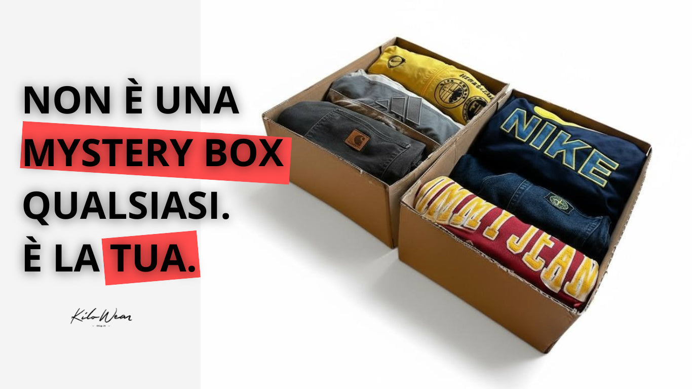 Scopri le nostre Mystery Box Kilowear