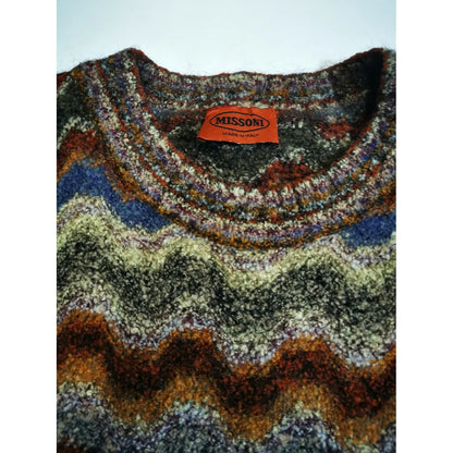 Missoni Maglione Girocollo Vintage Uomo/Donna (M)