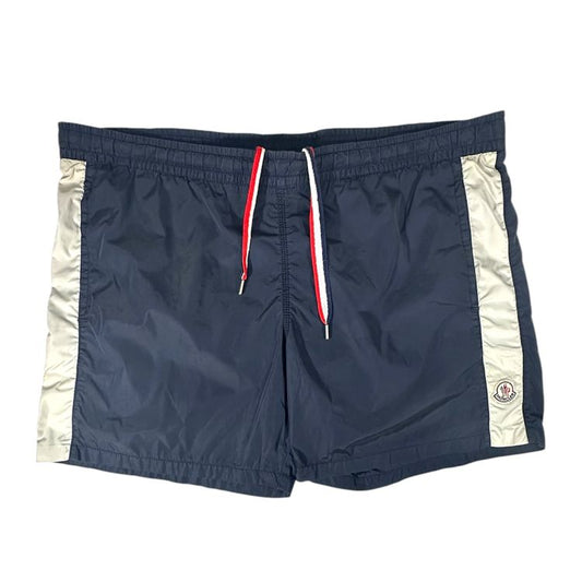 Moncler Costume Da Bagno Logo Cucito Vintage Uomo (XL)