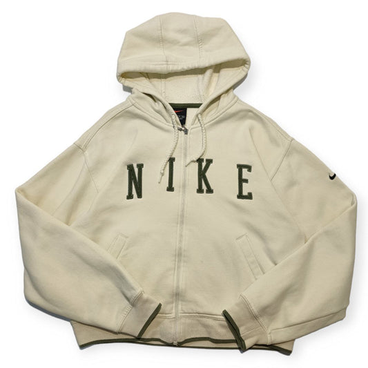 Nike Vintage Hoodie - Nike Big Logo - Felpa Nike con Cappuccio Donna (S)