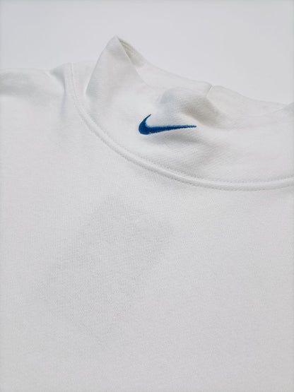 Nike Felpa Collo Alto Hoodie Uomo Donna (L)