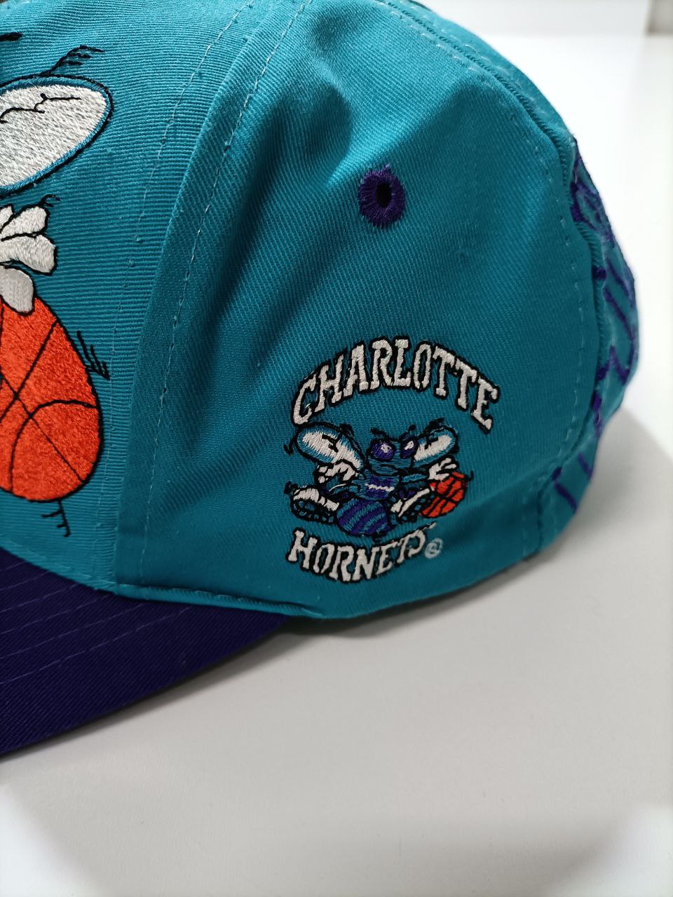 NBA Charlotte Horner Cappello Vintage Hat Uomo Donna