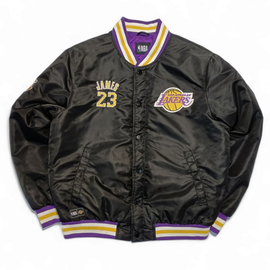 NBA Lakers Jacket 23 James Uomo Donna (M/L)