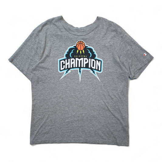 Champion T-Shirt Basket Vintage Oklahoma Uomo (M)