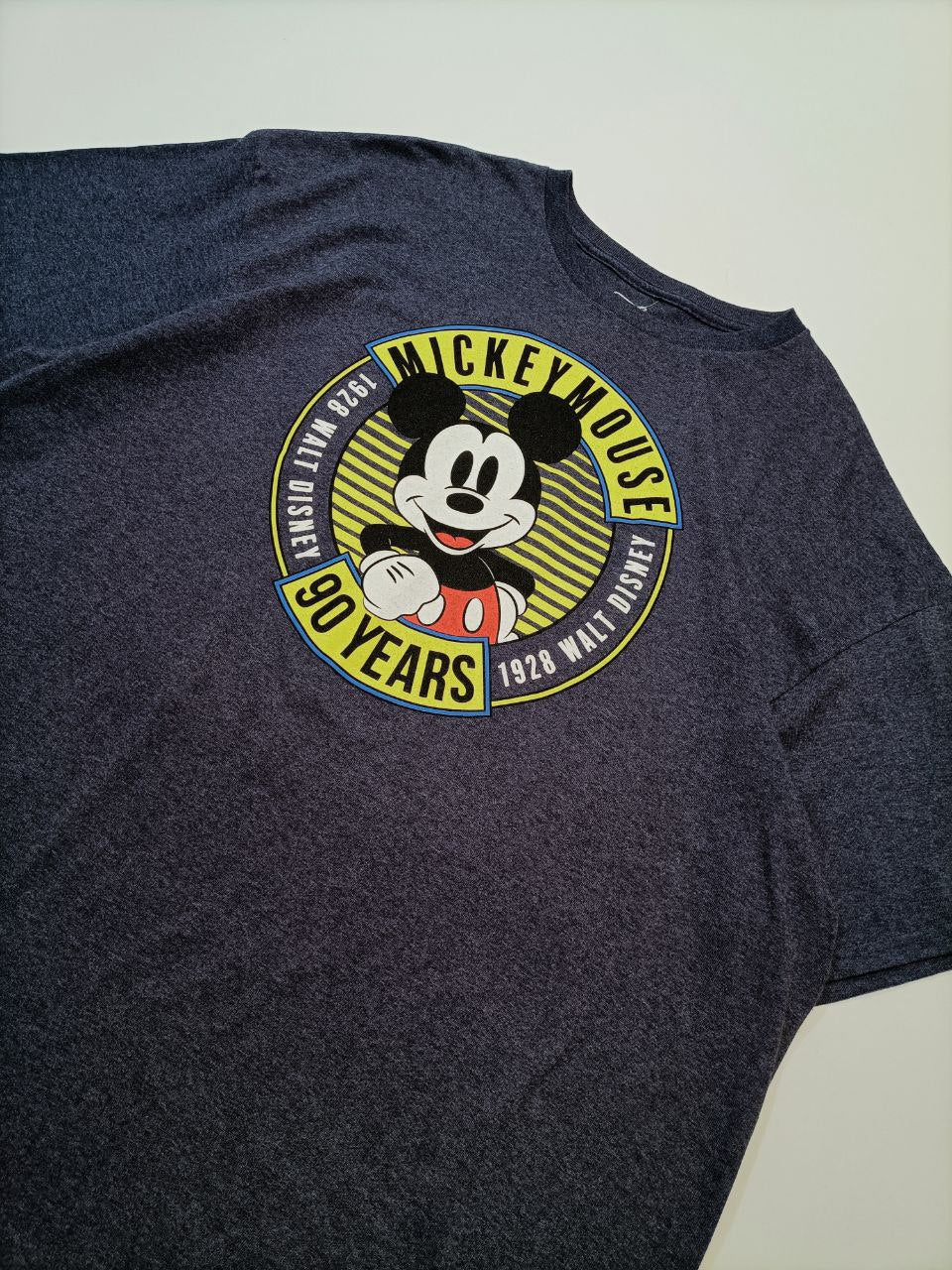 Disney T-Shirt Mickey Mouse 90 Years Anniversary Uomo (2XL)