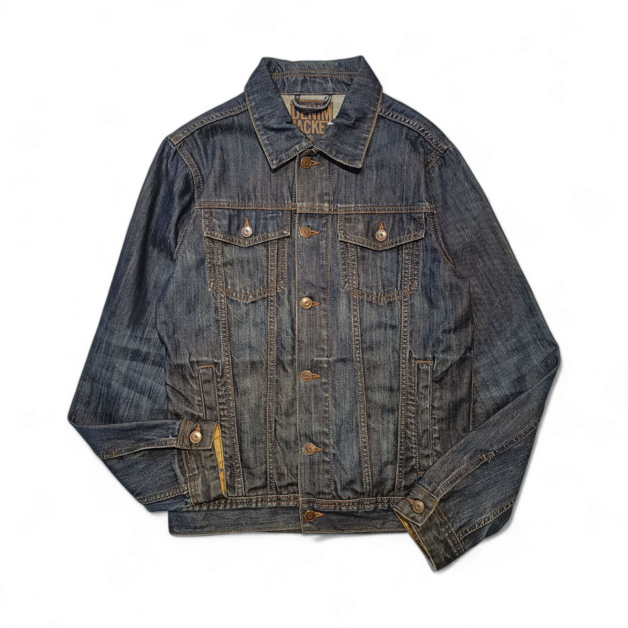 Giacca Jeans Denim Jacket Vintage Uomo (M)