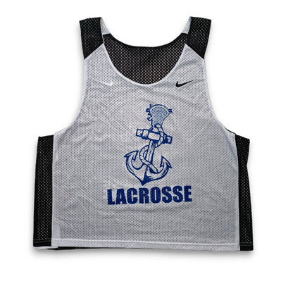 Nike Canotta Lacrosse Boxy T-Shirt Double Face USA Vintage Uomo (L)
