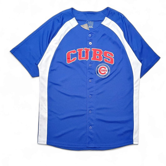 Genuine Merchandise Chicago Cubs Casacca Vintage Big Logo USA Uomo (XL)