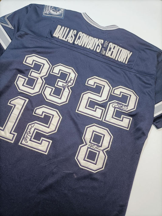 Dallas Cowboys Casacca Maglia dei Giocatori del Secolo Collection Jersey USA Football Uomo (2XL)