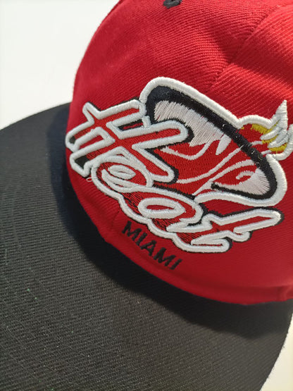 Mitchell & Ness Cappello NBA Miami Heat Vintage Big Logo Uomo Donna