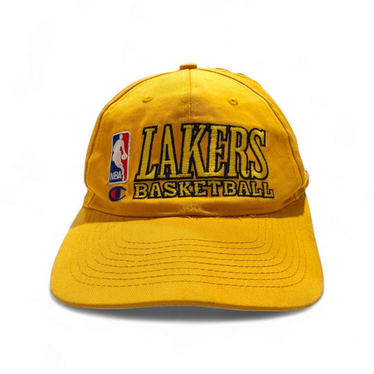 Champion Cappello Lakers NBA Vintage Hat Big Logo Uomo Donna
