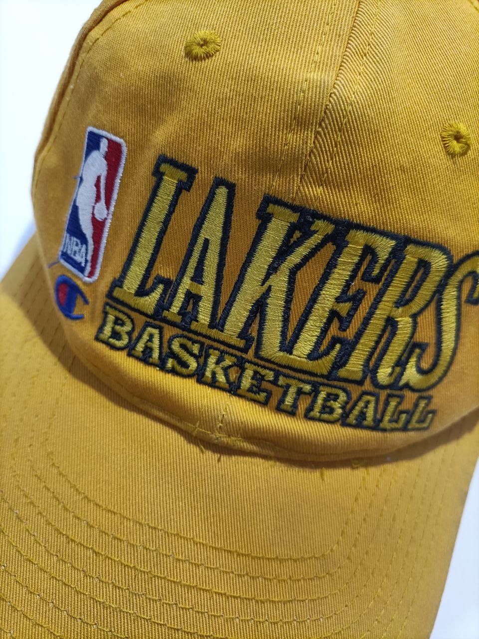 Champion Cappello Lakers NBA Vintage Hat Big Logo Uomo Donna