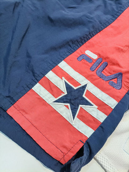 Fila Pantaloncino Short Vintage USA Uomo Donna (M)